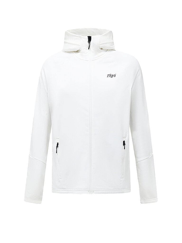 PEAK PERFORMANCE Herren Kapuzenpullover Rider Zip Hood weiss | M
